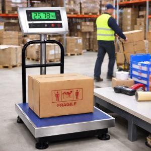 Bilancia digitale professionale 300 kg con display lcd