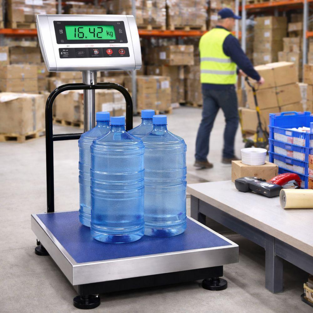  bilancia digitale professionale 300 kg con display lcd - foto 3