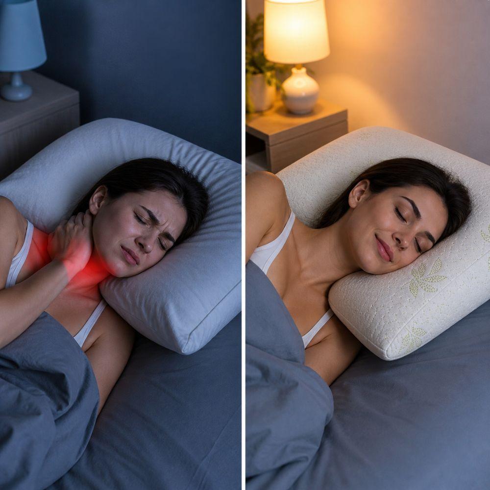  cuscino memory foam ortopedico antiacaro anallergico traspirante - foto 3