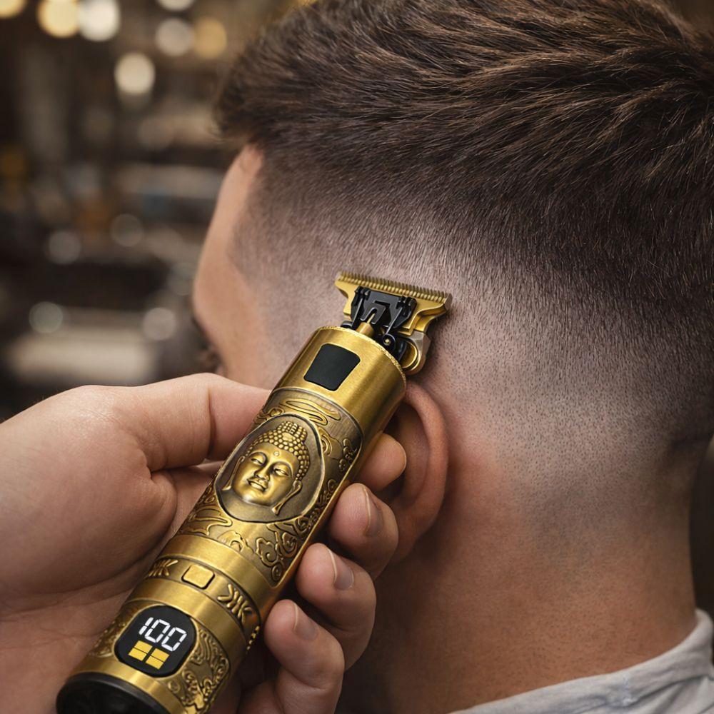  tagliacapelli t blade, ricaricabile tramite usb, display digitale e accessori inclusi - foto 3