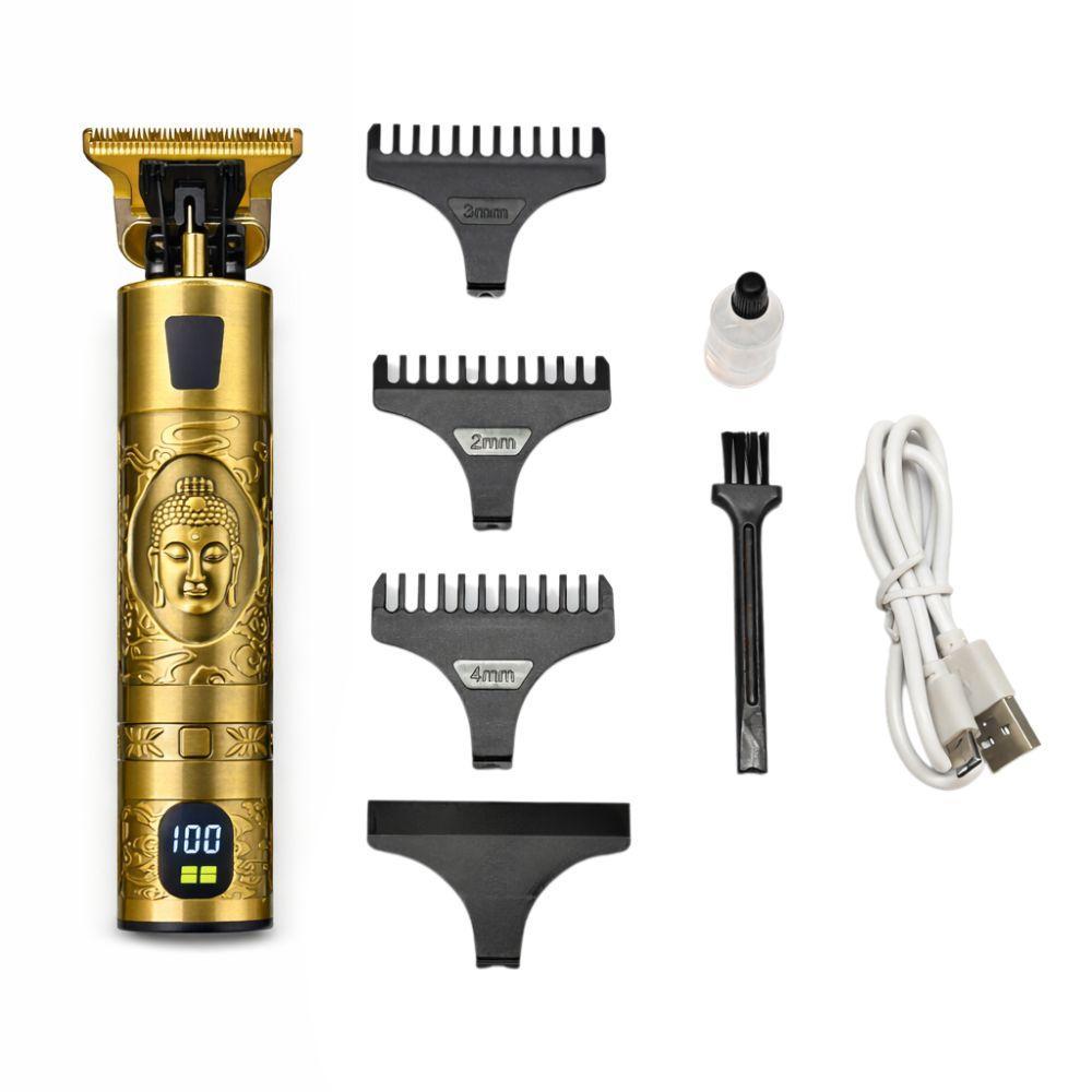  tagliacapelli t blade, ricaricabile tramite usb, display digitale e accessori inclusi - foto 4