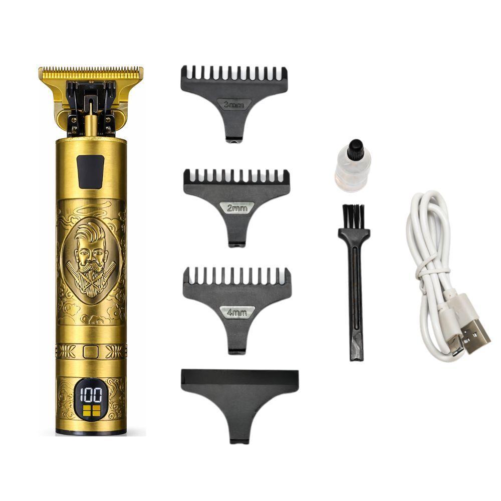  tagliacapelli t blade, ricaricabile tramite usb, display digitale e accessori inclusi - foto 5