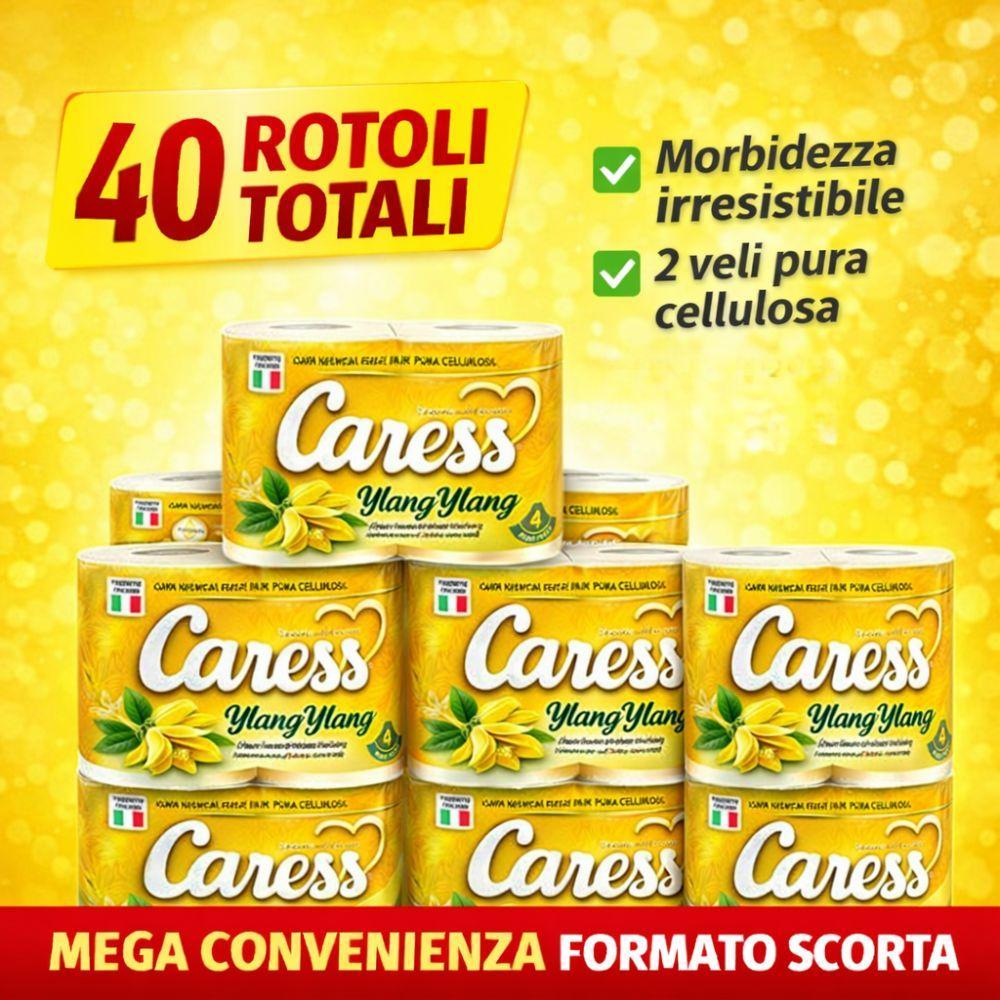  40 rotoli di carta igienica, 2 veli profumata in pura cellulosa - foto 5