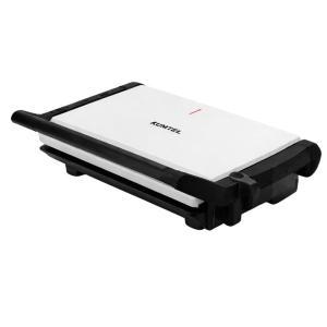 Tostiera grill a contatto 800w piastre antiaderenti apertura 105°