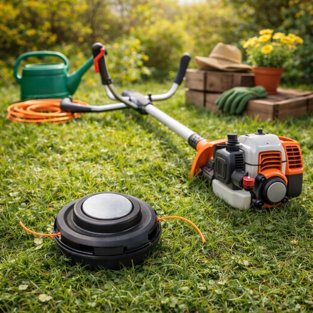  testina decespugliatore tap & go universale 2,4 mm – testina a battuta per decespugliatore a scoppio - foto 5