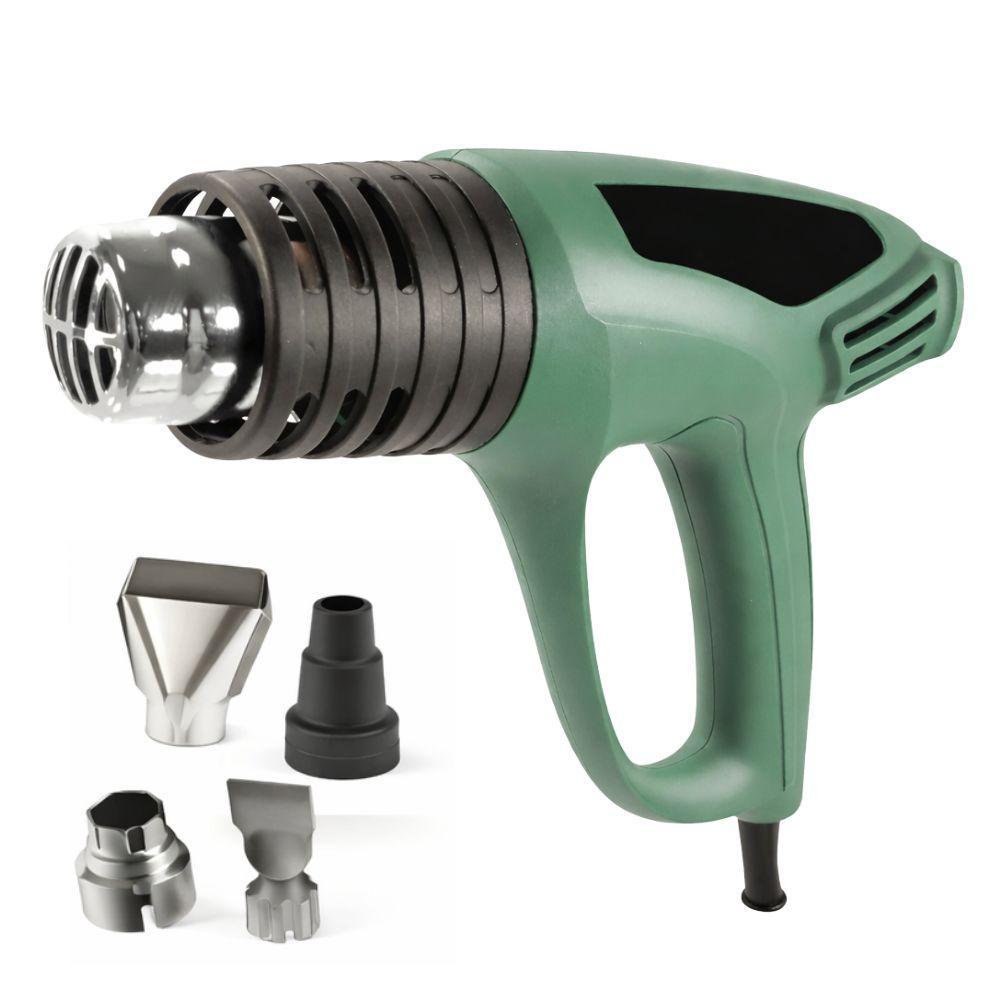  pistola termica 2000w doppia temperatura con 4 ugelli inclusi - foto 1