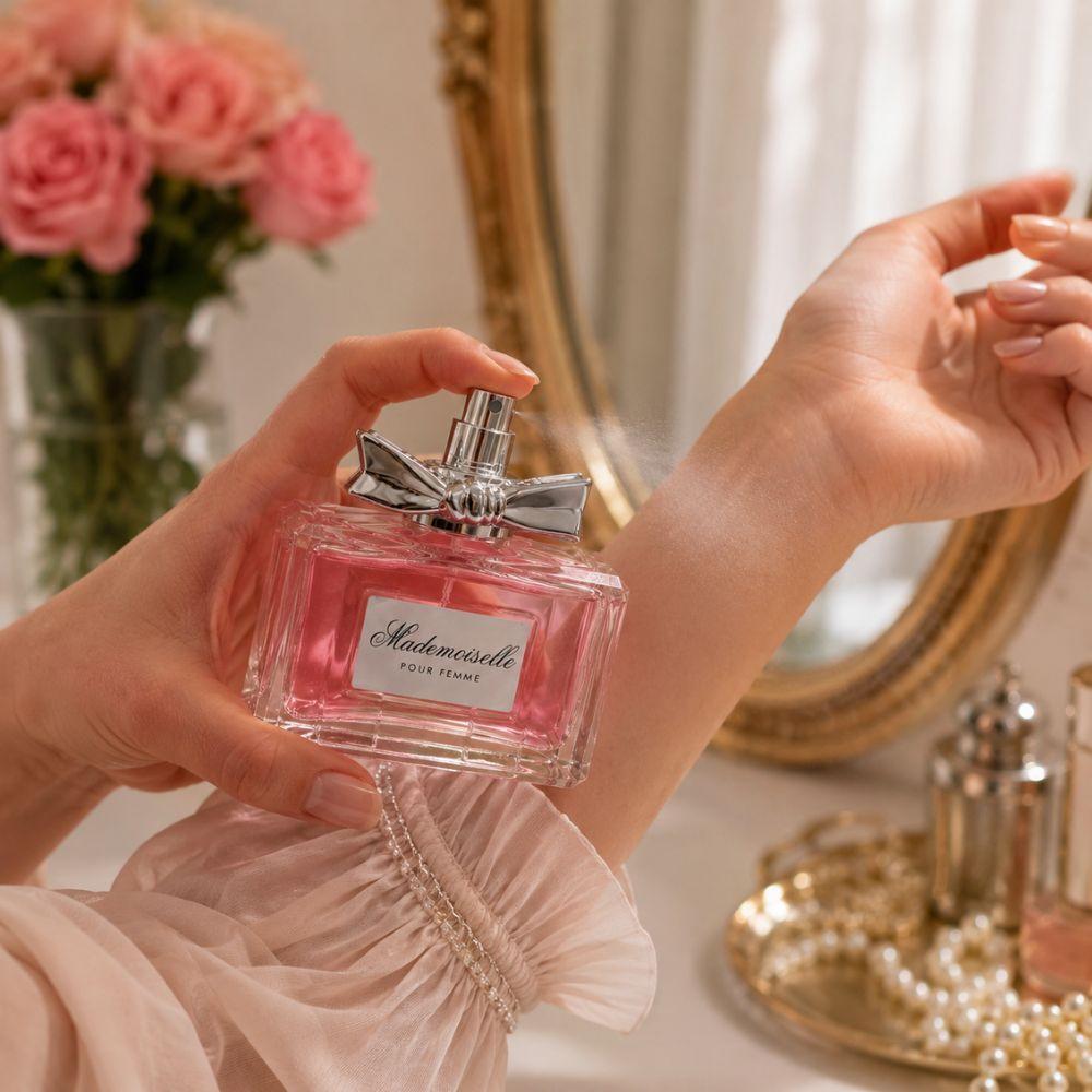  mademoiselle pour femme eau de parfum 100 ml fragranza elegante - foto 5