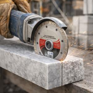 Disco diamantato 115 mm per tagli di precisione su marmo, pietra e laterizi