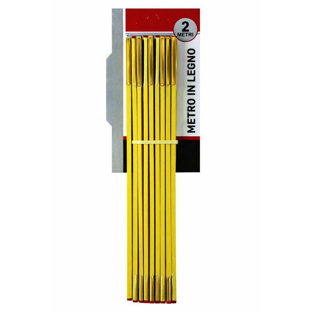  metro pieghevole 2 metri in legno per misurazioni precise - foto 1