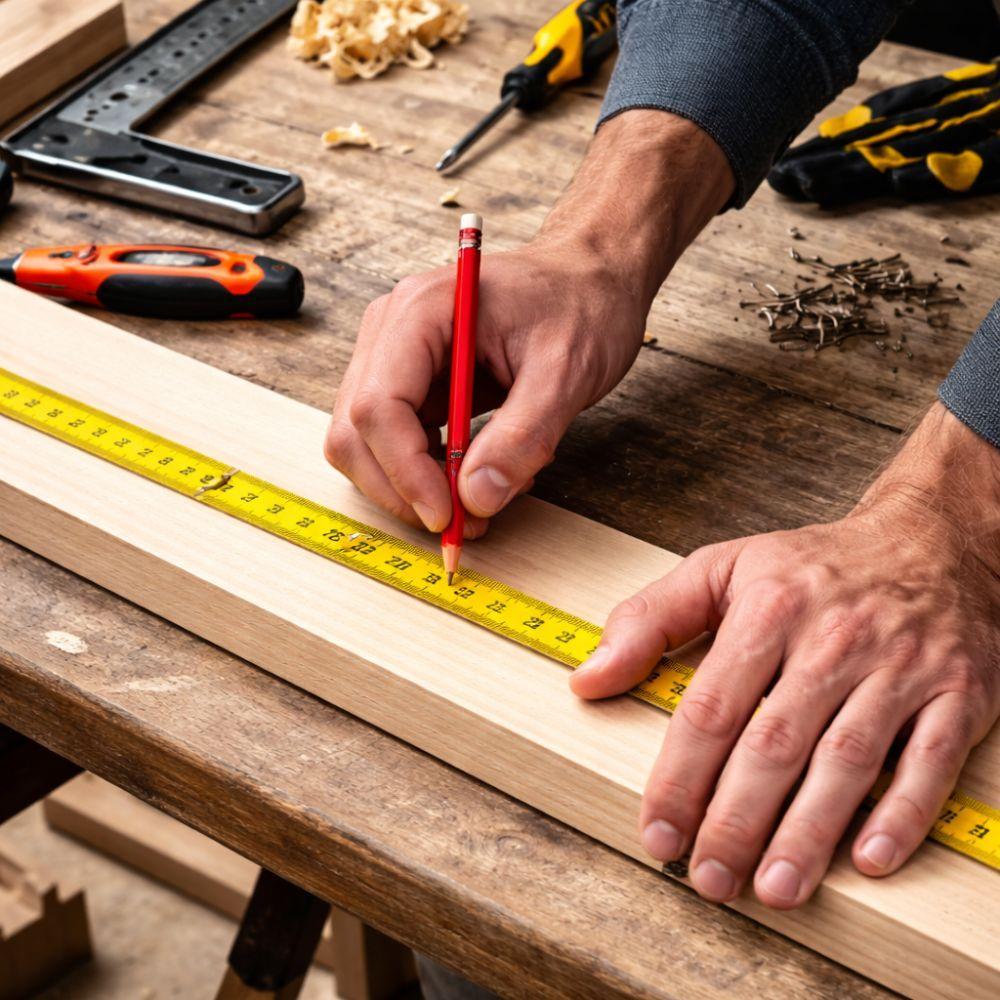  metro pieghevole 2 metri in legno per misurazioni precise - foto 3