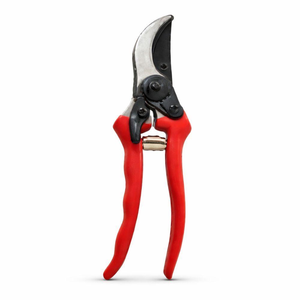  forbici da potatura 20 cm con gancio di sicurezza e lama in acciaio al carbonio - foto 1