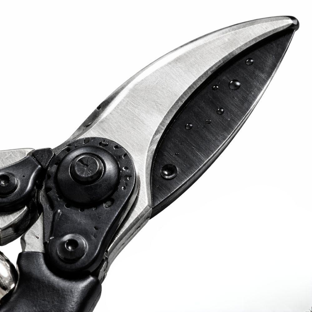  forbici da potatura 20 cm con gancio di sicurezza e lama in acciaio al carbonio - foto 4