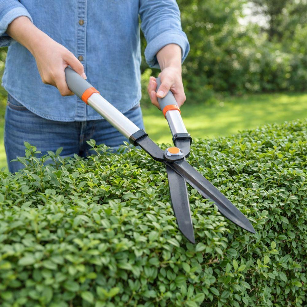  forbici tagliasiepi professionali con lame in acciaio e manici ergonomici antiscivolo - foto 3