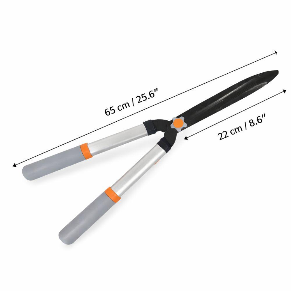  forbici tagliasiepi professionali con lame in acciaio e manici ergonomici antiscivolo - foto 4