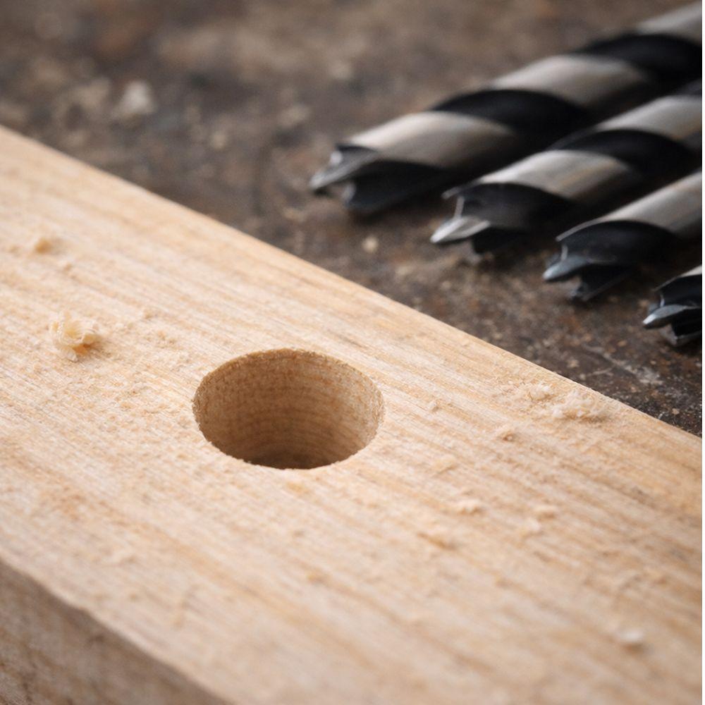  set 8 punte trapano per legno 3–10 mm con punta centrante - foto 4