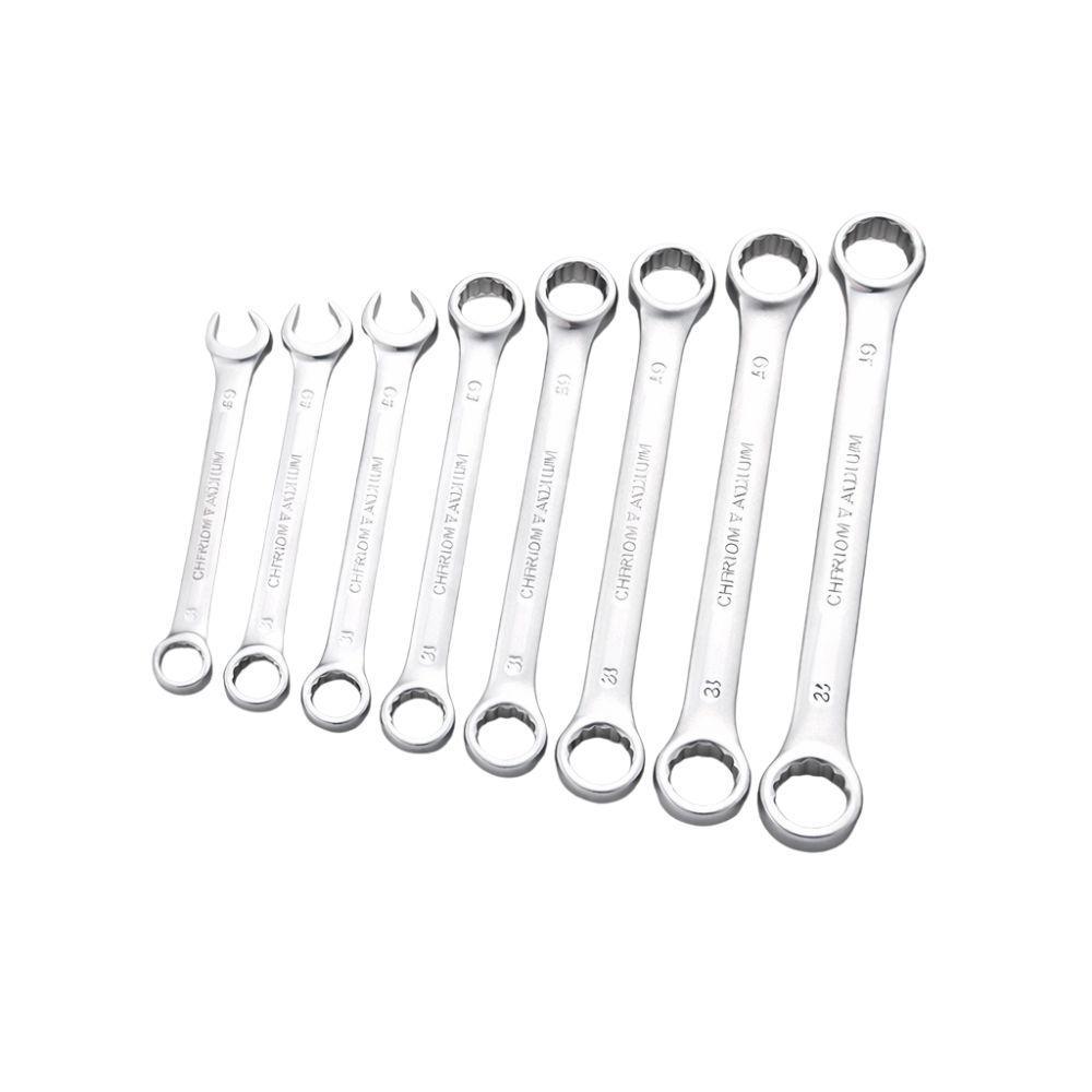  set 8 chiavi combinate 8-22 mm in acciaio forgiato - foto 1