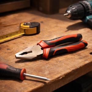 Pinza universale 8” in acciaio forgiato con impugnatura antiscivolo