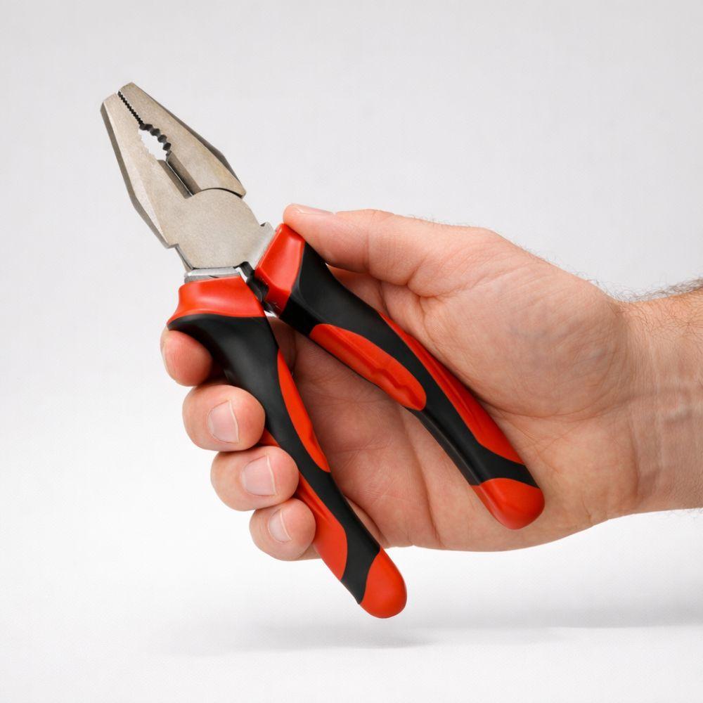  pinza universale 8” in acciaio forgiato con impugnatura antiscivolo - foto 4