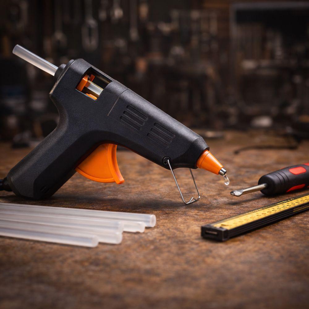  pistola termocollante 60w con 2 ricariche incluse - foto 5