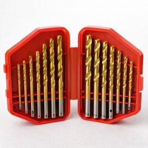 Punte da trapano al titanio 13 pezzi – set professionale alta precisione