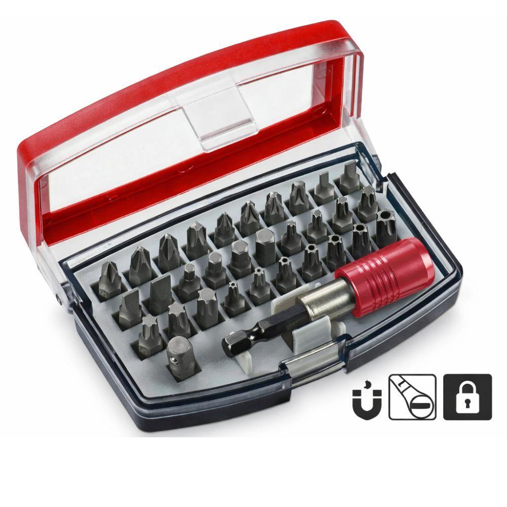  set inserti per avvitatore 32 pezzi con porta inserti magnetico professionale - foto 1