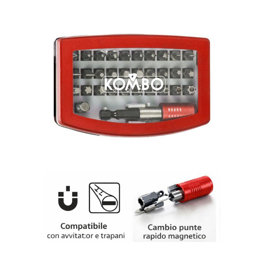  set inserti per avvitatore 32 pezzi con porta inserti magnetico professionale - foto 3