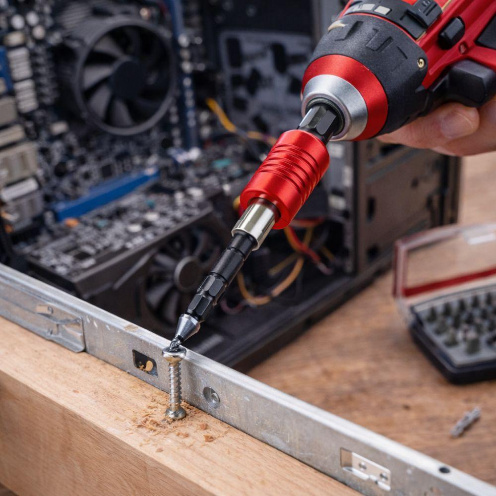  set inserti per avvitatore 32 pezzi con porta inserti magnetico professionale - foto 5