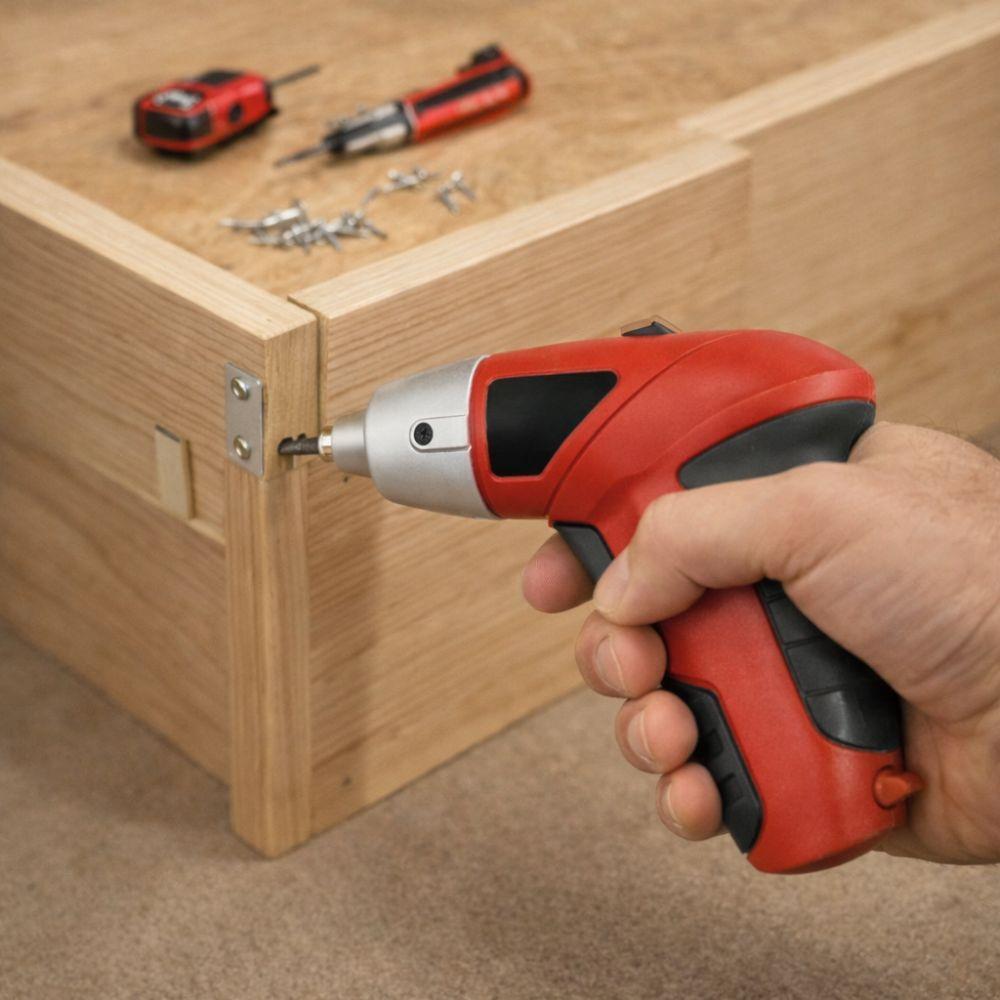  mini avvitatore e trapano 3,6v con 24 accessori e led - foto 4