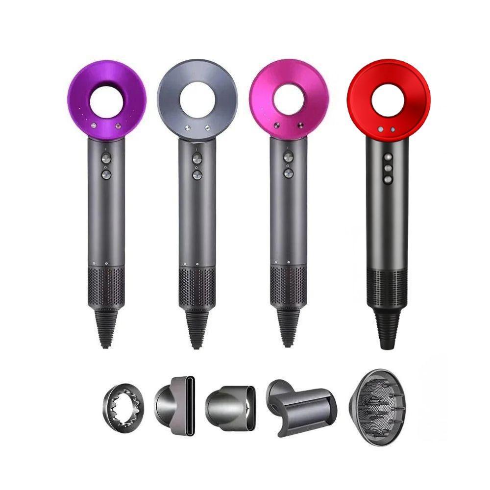  phon per capelli professionale 1500w dotato di 5 accessori - foto 1