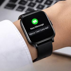 Smartwatch v5 touch screen con notifiche e monitor attività