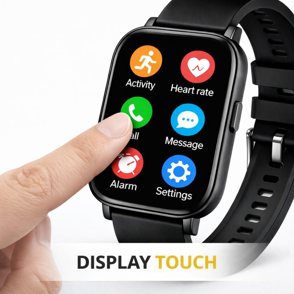  smartwatch v5 touch screen con notifiche e monitor attività - foto 5