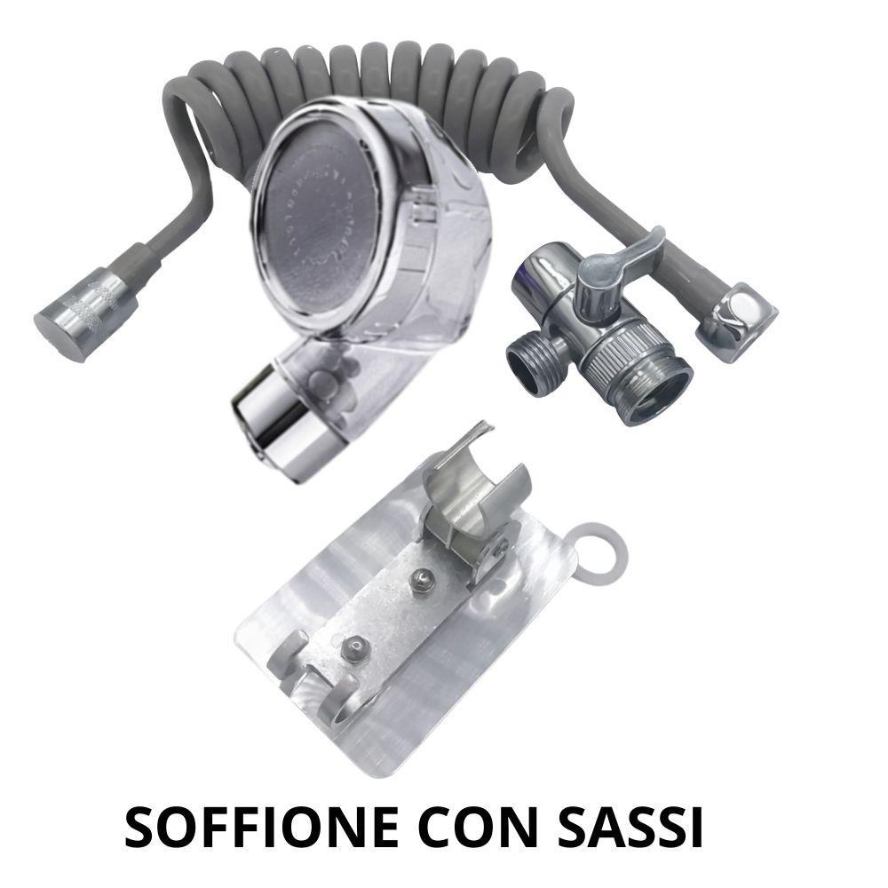  kit doccetta lavandino universale con adattatore rubinetto e tubo flessibile - foto 4