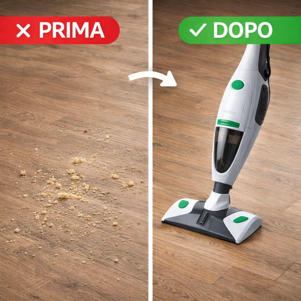  scopa elettrica 800w con accessori multiuso - foto 4