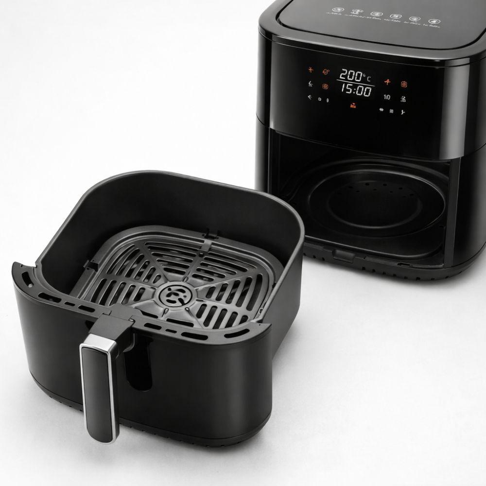  friggitrice ad aria digitale 15l 2400w con doppia resistenza - foto 5