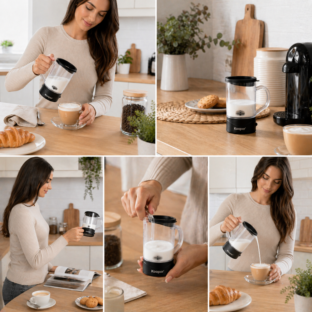  cappuccinatore elettrico a batteria - foto 3