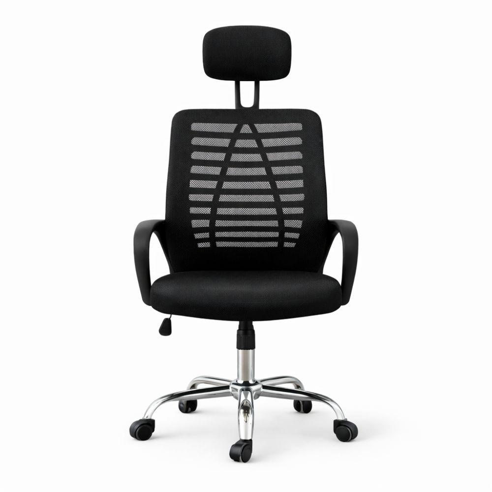  sedia ufficio ergonomica con poggiatesta e schienale traspirante - foto 1