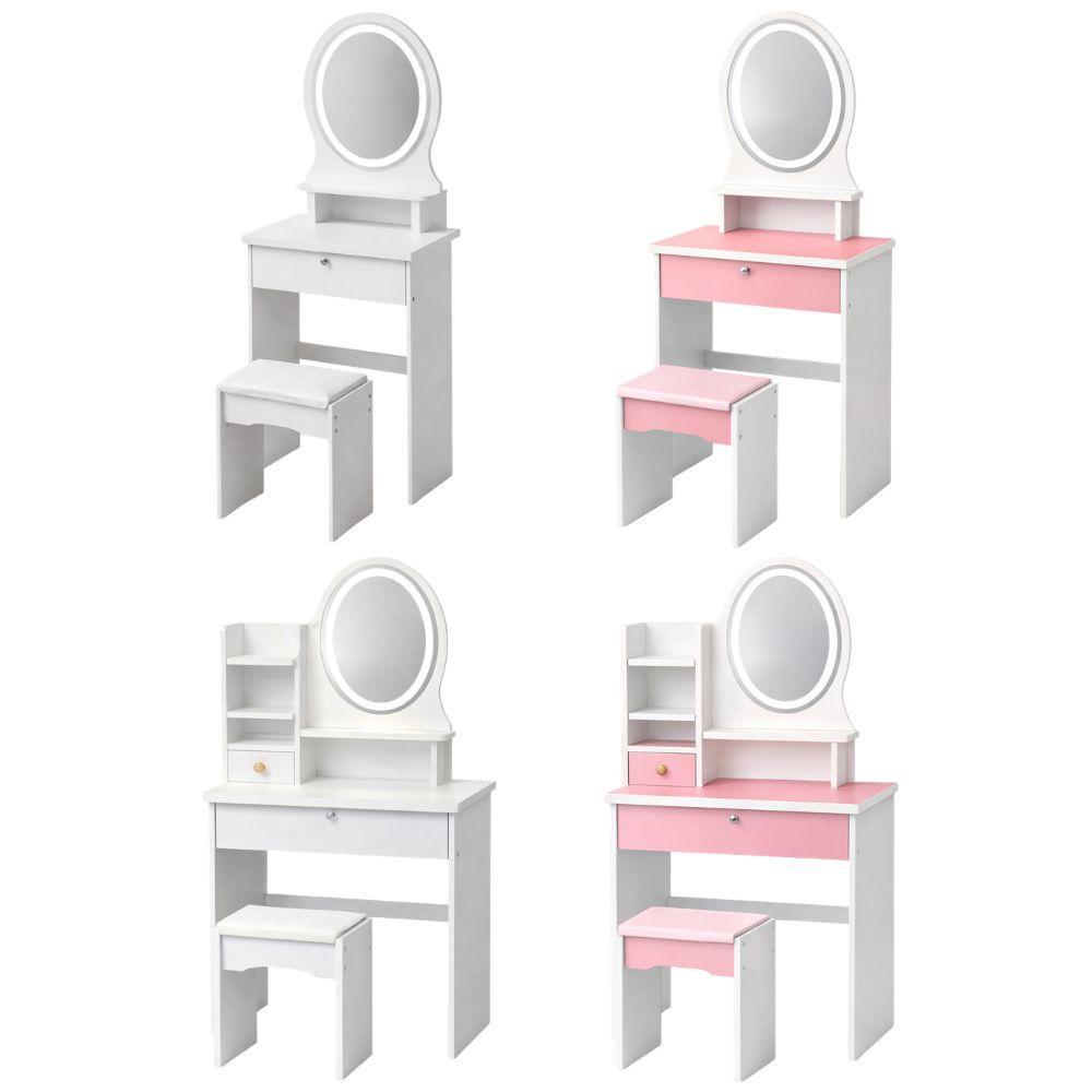  toeletta trucco con sgabello - foto 1