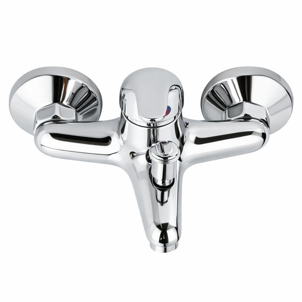  miscelatore rubinetto da bagno monocomando cromato - foto 2