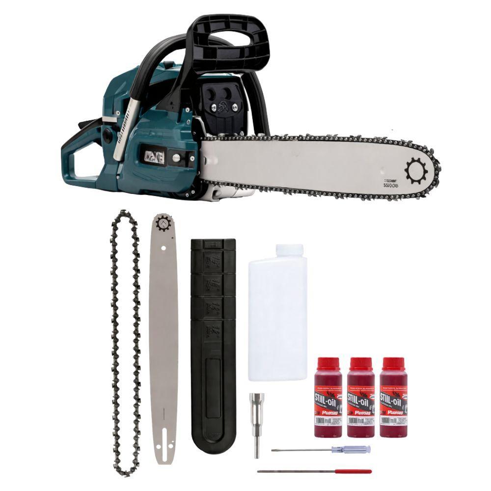  motosega a scoppio 52cc barra 45cm - foto 4