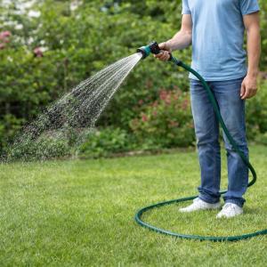 Tubo irrigazione 20m rinforzato 3 strati anti piega flessibile