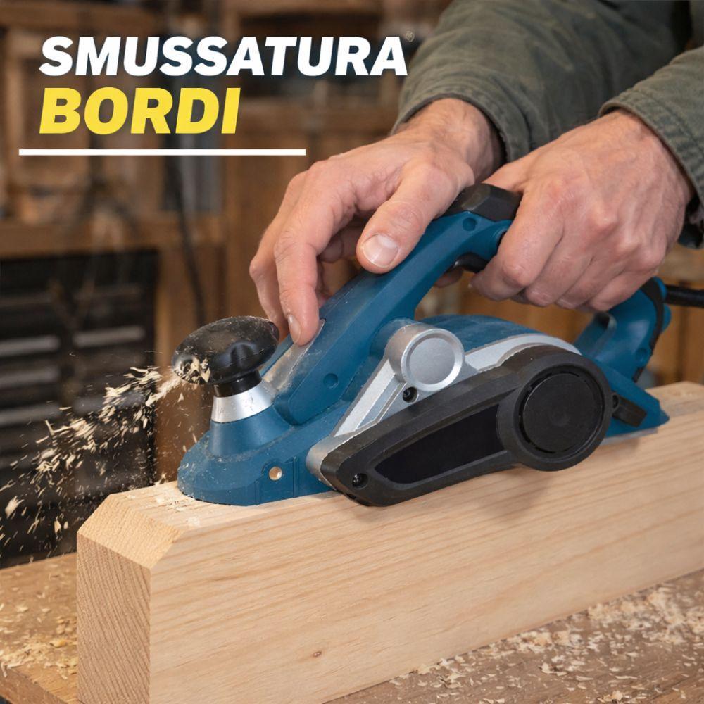  pialla elettrica 1950w per legno regolabile alta precisione - foto 4
