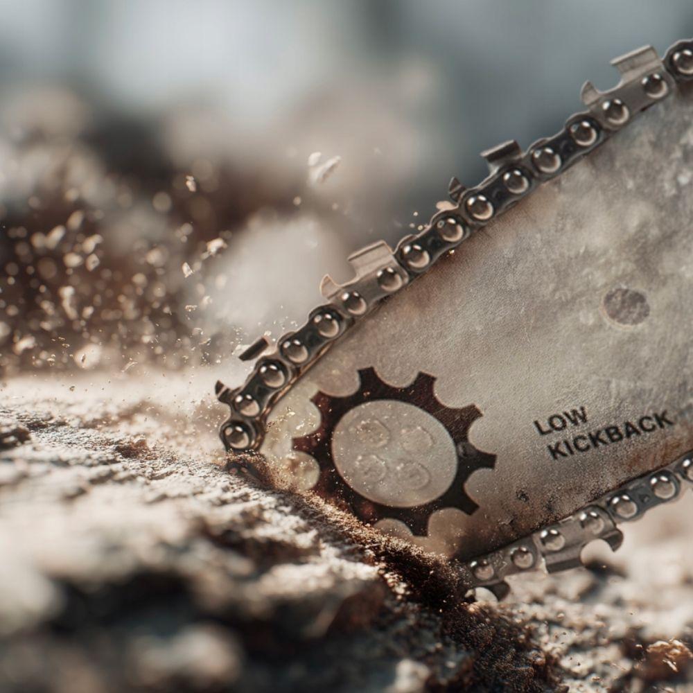  motosega a scoppio 52cc 6.2hp lama 45cm - foto 4