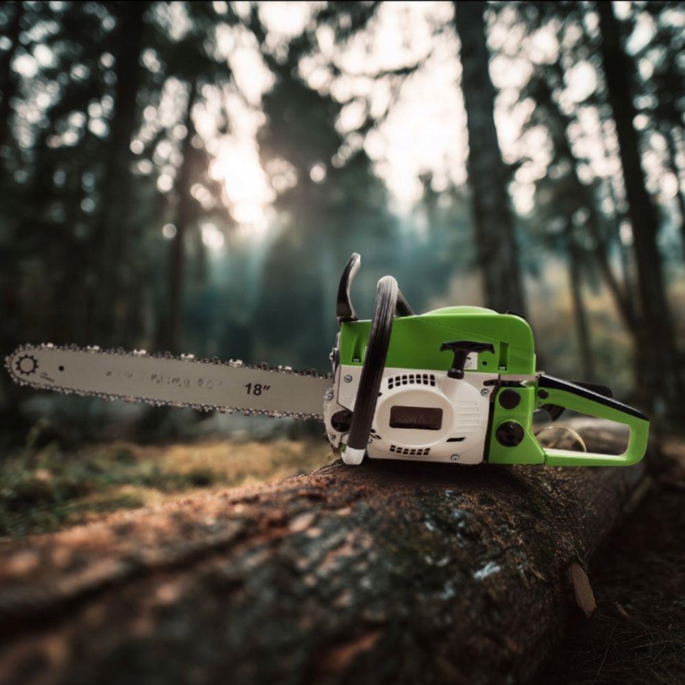  motosega a scoppio 52cc 6.2hp lama 45cm - foto 5