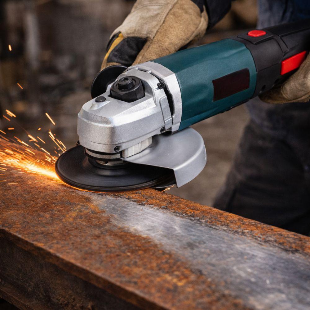  smerigliatrice angolare 2800w 6 velocita soft start - foto 4