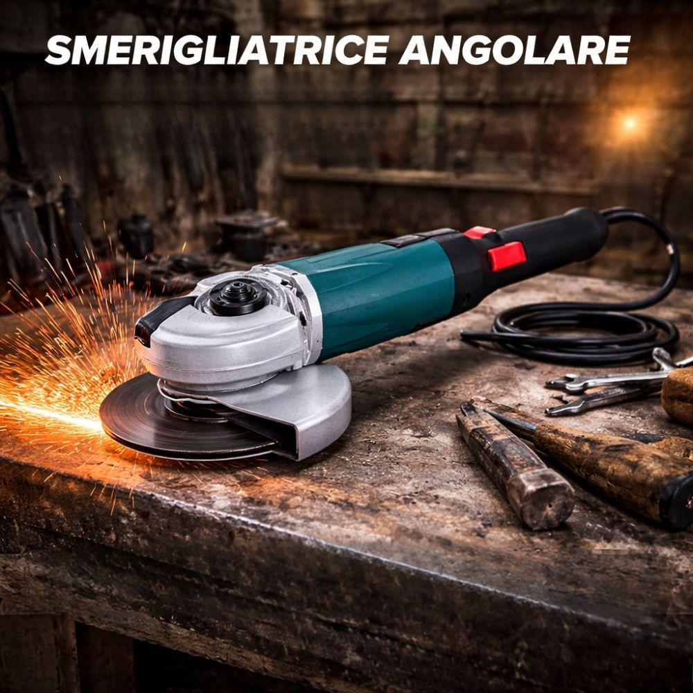  smerigliatrice angolare 2800w 6 velocita soft start - foto 5