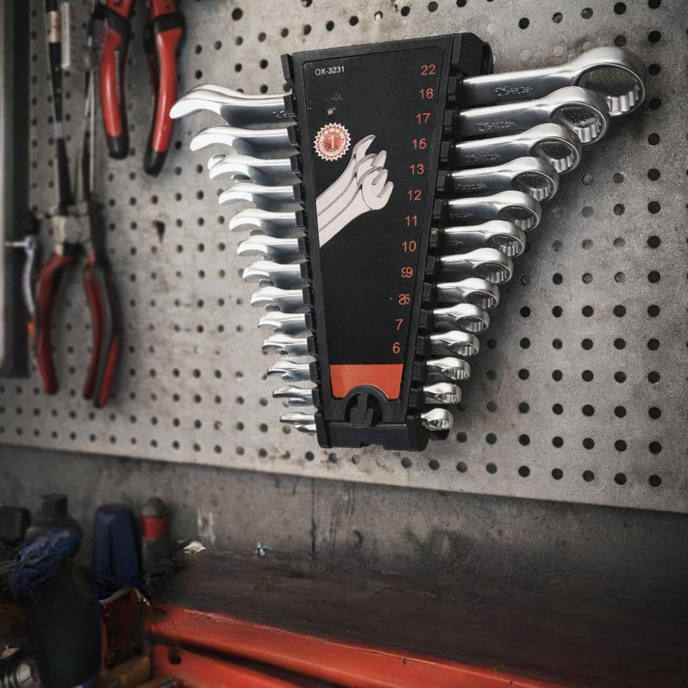  set chiavi combinate 12 pezzi crv 6-22 mm - foto 5