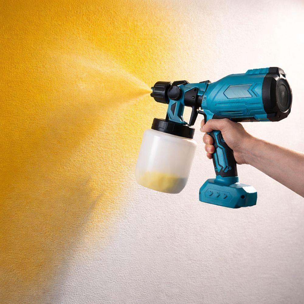  verniciatore a spruzzo con due batterie e ugello regolabile - foto 5