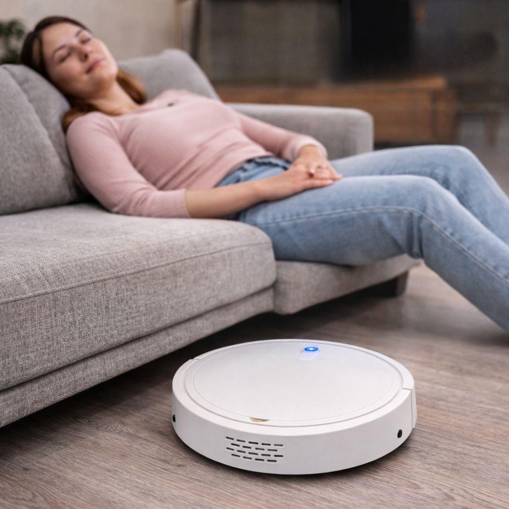  robot aspiratore smart ultra sottile senza fili - foto 4