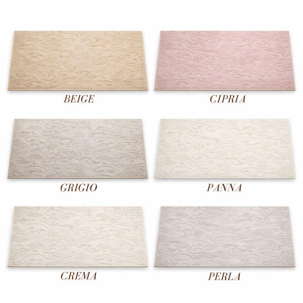  tappeto rettangolare effetto elegante con fantasia floreale per camera soggiorno ingresso - foto 1