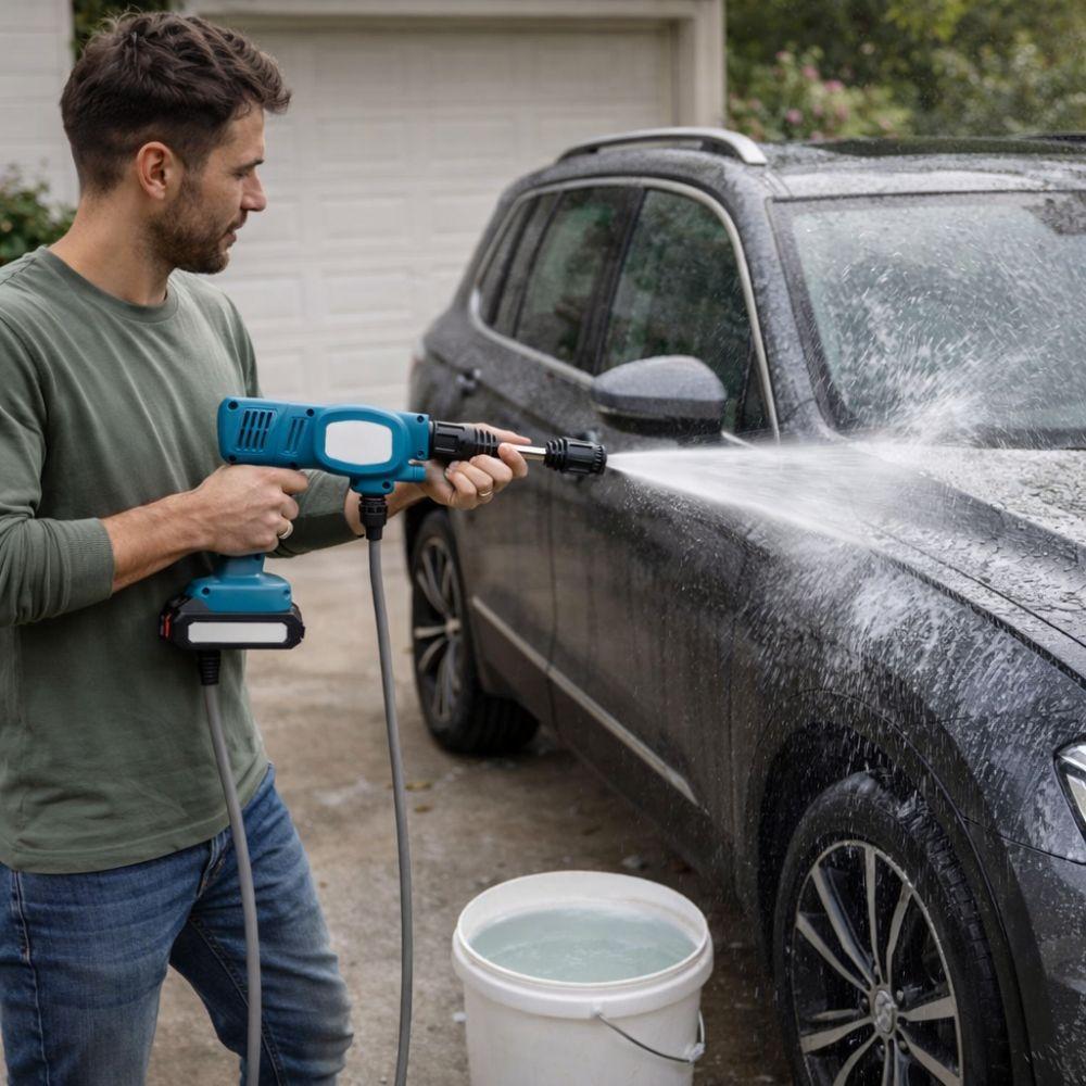  idropulitrice portatile  kit completo con accessori inclusi - foto 4